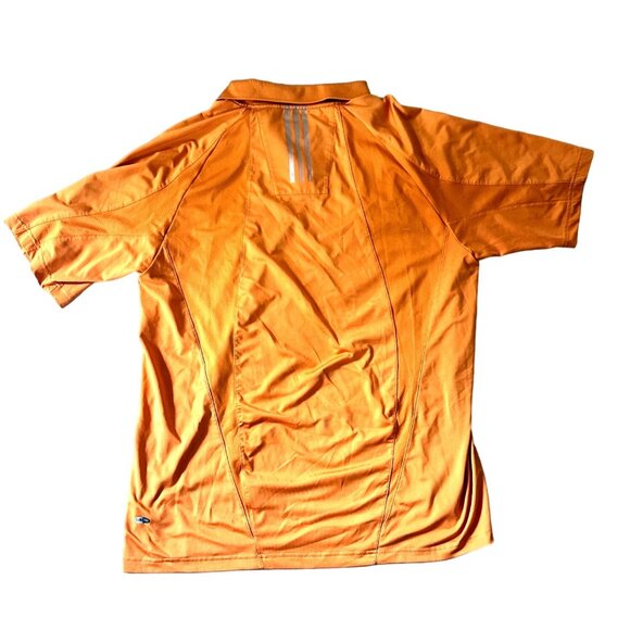 Adidas ClimaCool Orange Polo Shirt XL - Picture 4 of 11